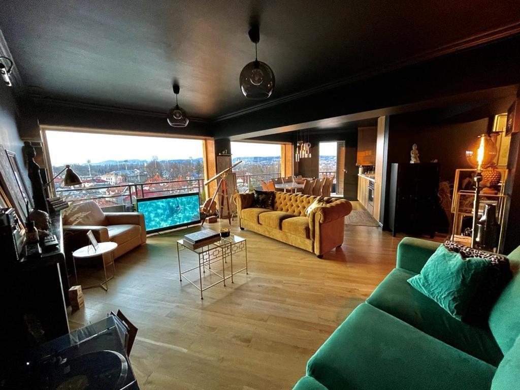 Apartmán Noir Penthouse Targoviste Exteriér fotografie