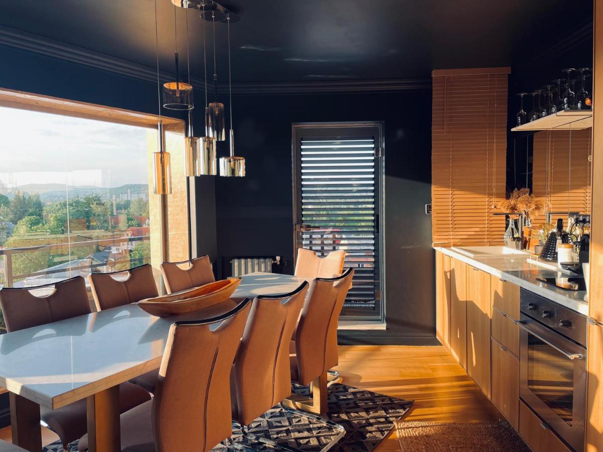 Apartmán Noir Penthouse Targoviste Exteriér fotografie